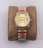 (TW) SWiss Copy Rolex Datejust Gold Diamond Watch 31mm Swiss eta2836